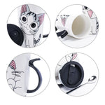 Drinkware 600ml Creative Cat Ceramic
