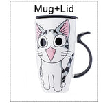 Drinkware 600ml Creative Cat Ceramic