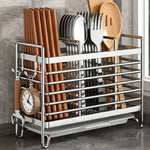 Space-saving 1pc utensil holder