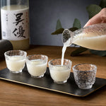 Japanese Sake Drinking Set Glass Cups