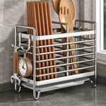 Space-saving 1pc utensil holder